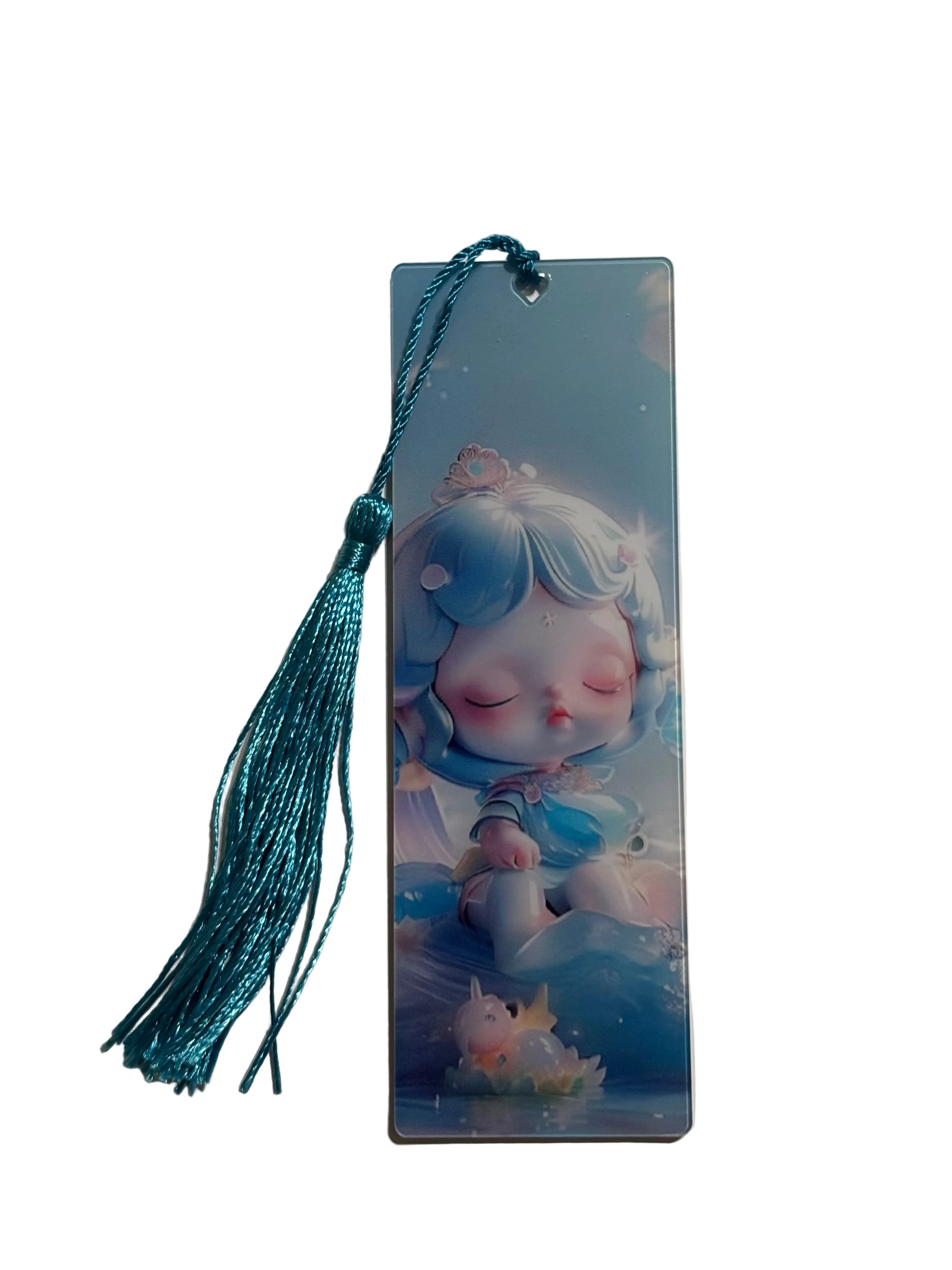 Skull Panda Acrylic Bookmark