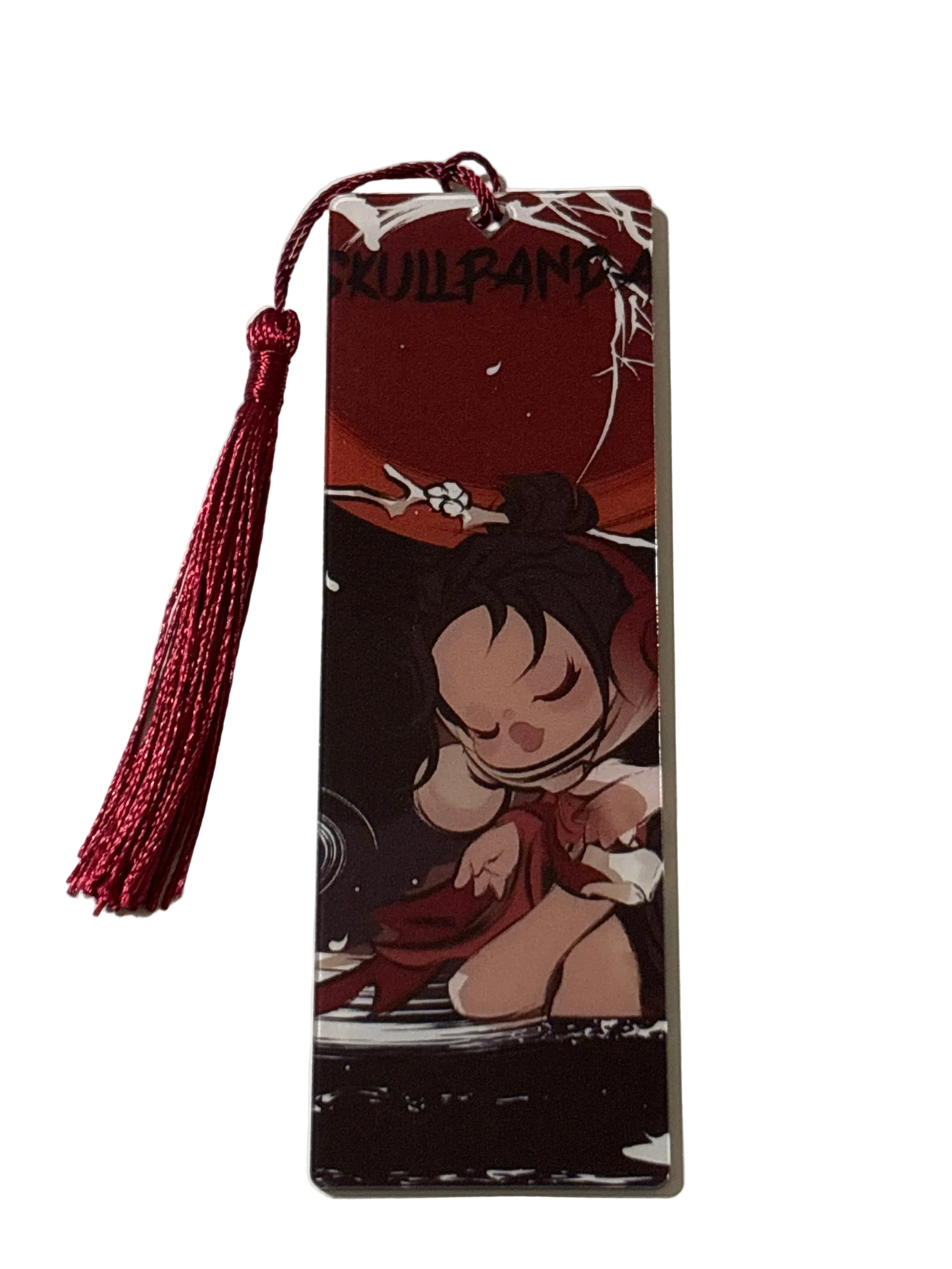 Skull Panda Acrylic Bookmark