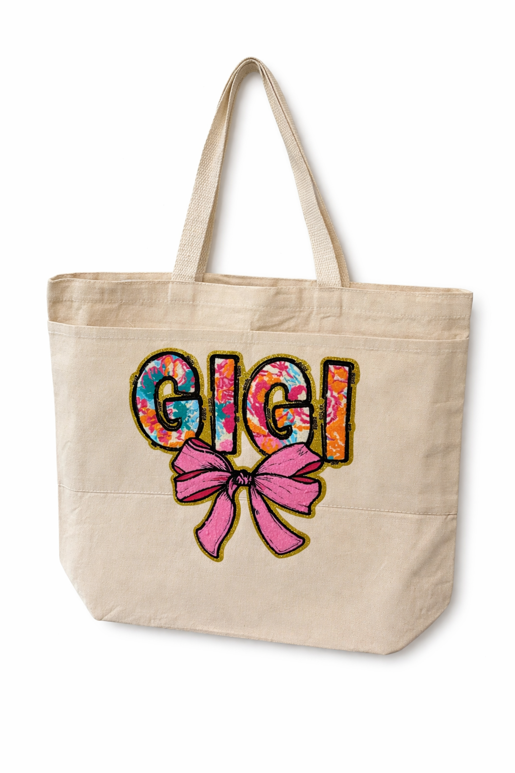 Gigi canvas tote
